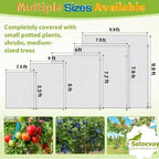 15×15ftextra large fruit tree netting with drawstring & on a desk or shelf
