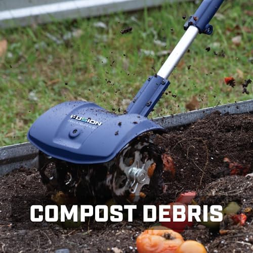 fusion drill-powered cultivator, compatible with most cordless drills, view 9