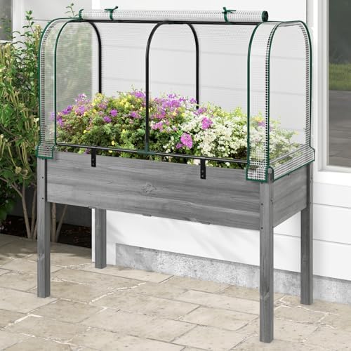 happygrill portable mini greenhouse with waterproof sun-protective pe, view 9