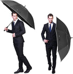 G4Free 47/54/62/68/72 Inch Automatic Open Golf Umbrella Oversize Extra Large Double Canopy Vented Windproof Waterproof Stick Umbrellas