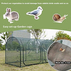 large tunnel 8.2'x4' plant netting cover 4ft tall on a desk or shelf