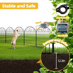 colrasn 15 panels no dig decorative garden dog, package contents