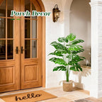 der rose 44" tall fake plants, artificial tree, package contents
