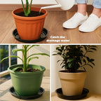 20 packs 20 inches extra-large black plant saucers, package contents