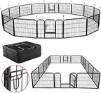 yaheetech 24in x 171ft rustproof foldable metal decorative, side view