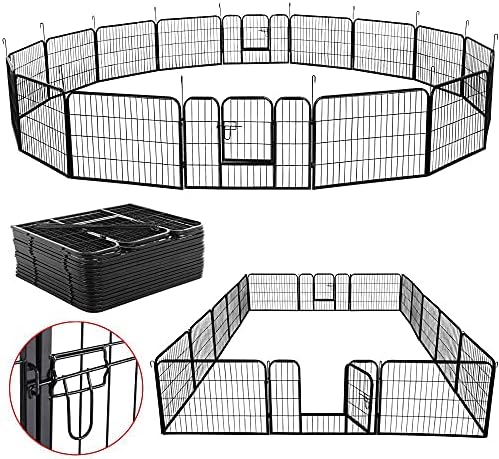 yaheetech 24in x 171ft rustproof foldable metal decorative, side view