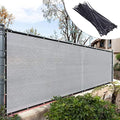 royal shade 6' x 10' gray fence privacy, main product view