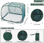 anc pop pop up mesh plant cover,40'' x shown in use