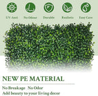 artificial ivy privacy fence screen, 40"x140" (39 sqft), side view