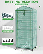 pyy mini indoor greenhouse with grow light, package contents