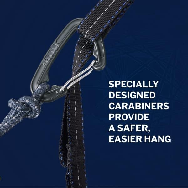 ENO, Eagles Nest Outfitters DoubleNest Lightweight Camping Hammock, 1 to 2 Person, Special Edition Colors, ATC