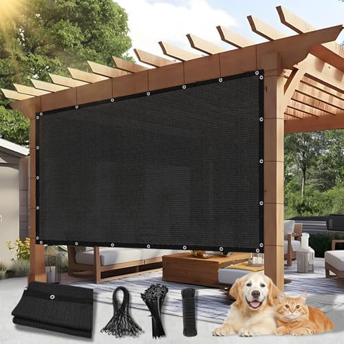 90% outdoor sun shade cloth, 10'×14' pergola shade, main product view