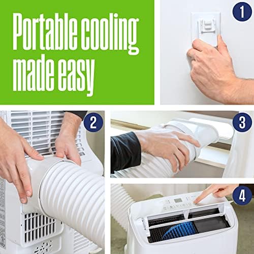 westinghouse 8,000 btu air conditioner portable for rooms on a desk or shelf