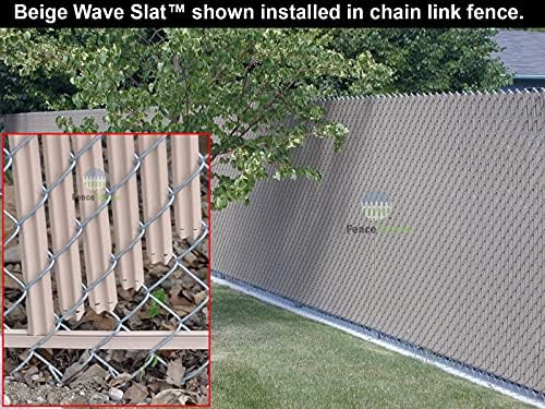 wave slat (9 colors) single wall bottom locking, package contents