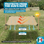 shade cloth 90% 10x12 ft, durable hdpe mesh, close-up detail