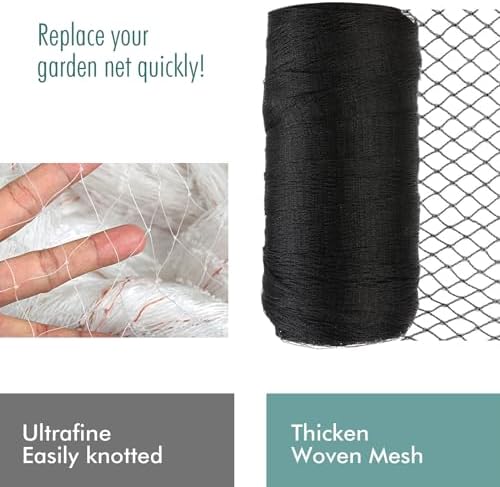 bird netting for garden, fetanten 28 x 30 on a desk or shelf