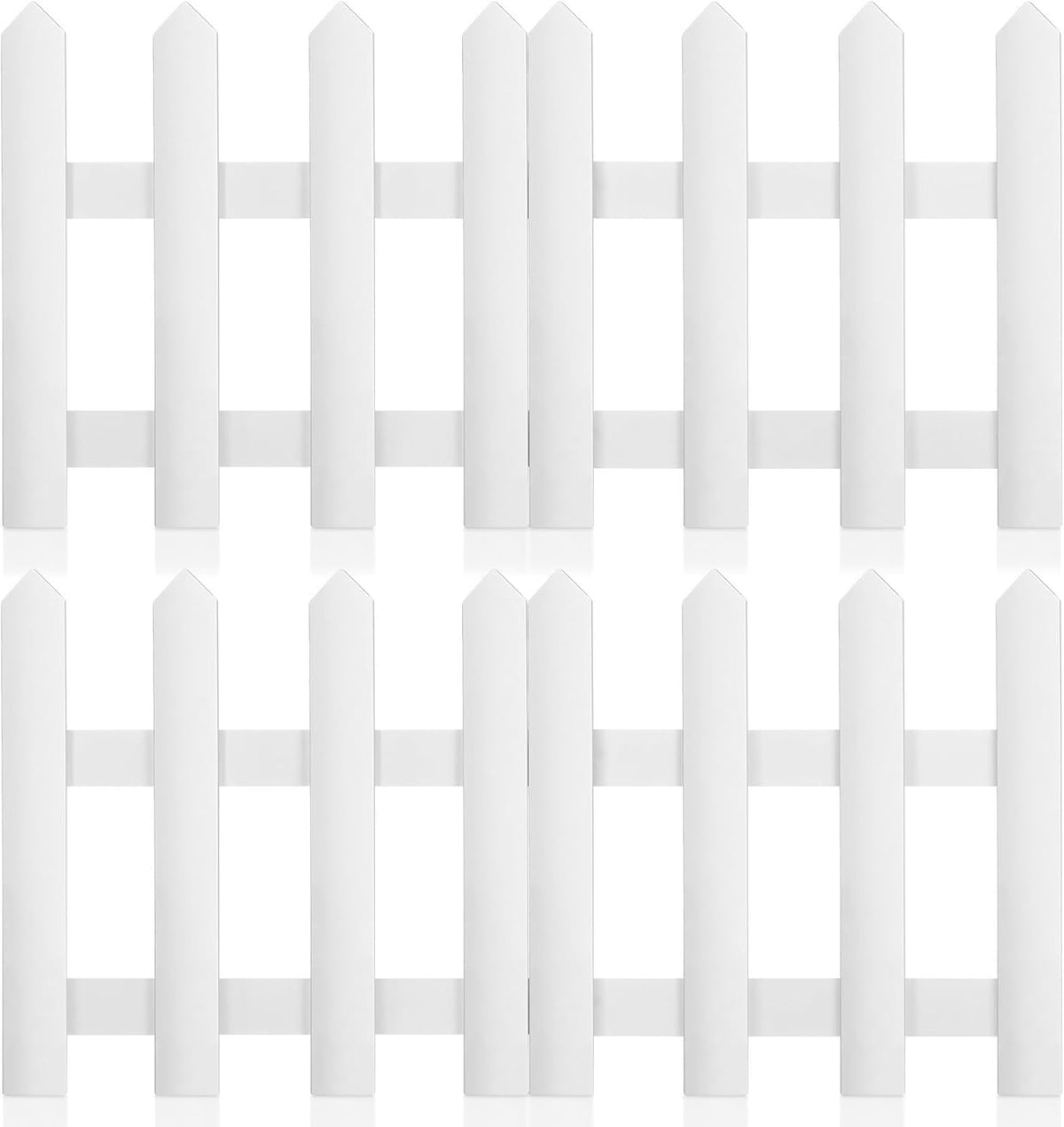 ganazono small wooden picket fence for christmas tree, main product view