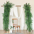 mizii 36pcs italian ruscus artificial greenery stems silk, package contents