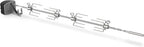 Weber® Rotisserie for Genesis 4‑Burner & 36" Pellet Grills | Stainless-Steel Shaft, Secure Forks for All Cuts, Electric‑Powered, Fits Genesis II/II LX 400 Series & Searwood 600 XL