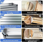 diiyiv 2pcs galvanized raised garden bed with legs,2pcs, close-up detail