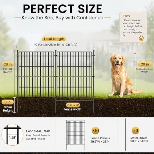 no dig garden fence, dog fencing outdoor for shown in use