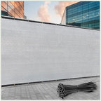 colourtree customized size fence screen privacy screen grey, main product view