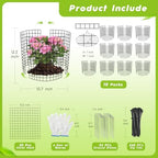 plant protectors from animals wire plant protector cage shown in use