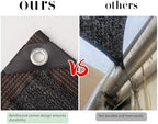 garden shade cloth suitable for plants outdoor vegetables showing dimensions