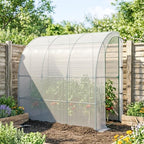 outsunny 7' x 4' x 7' outdoor lean, view 9