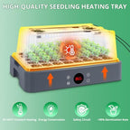 sondiko seed starter tray with grow light, heated, side view