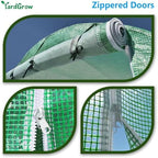yardgrow greenhouse replacement cover larger walk in outdoor, package contents
