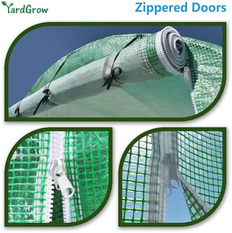 yardgrow greenhouse replacement cover larger walk in outdoor, package contents