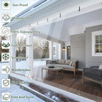 clear tarp with grommets,transparent heavy duty pvc vinyl, package contents