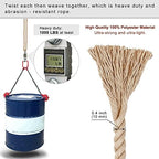 SELEWARE 3ft Tree Swing Rope, Adjustable Hammock Straps Hanging Kit | Quick Easy Installation, Fits Tree Branches, Beige 2 Pack, Ideal for Indoor Outdoor Use, Camping, Hammock Chairs and Swings