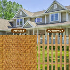 reed fencing rolls,patio privacy screen,decorative bamboo fence rolls, side view