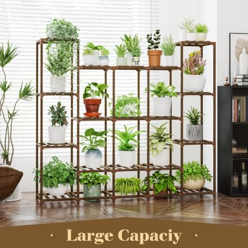 bamworld large plant shelf indoor plant shelf outdoor, package contents