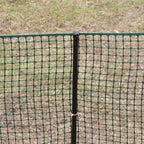 heavy-duty plastic mesh netting, green, 35.4 x 197, package contents