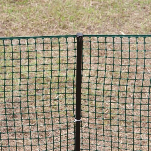 heavy-duty plastic mesh netting, green, 35.4 x 197, package contents