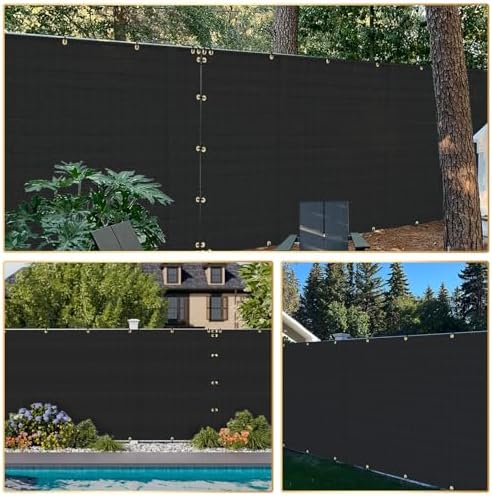 privacy fence screen 4' x 40' heavy duty, close-up detail