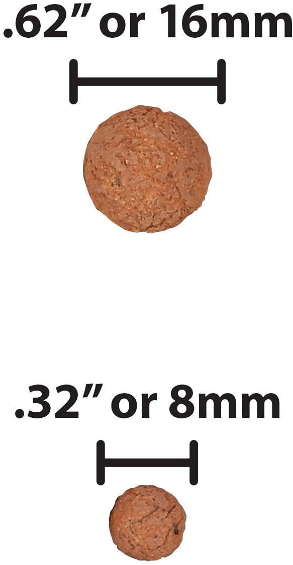 Hydroton Original Clay Pebbles - 10 Liter | Lightweight Expanded Clay Aggregate Made in Germany