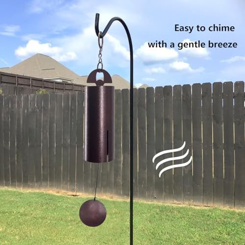 astarin wind chimes for outside deep tone heroic, side view