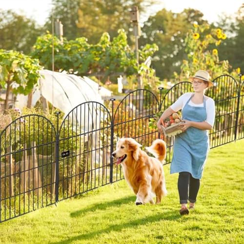 36in tall garden animal barrier, 8 panels pet on a desk or shelf