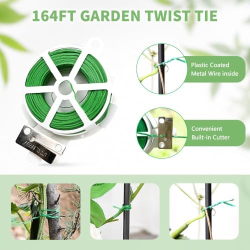 docred 39.4" h cucumber trellis, 2 pack foldable, front angle view