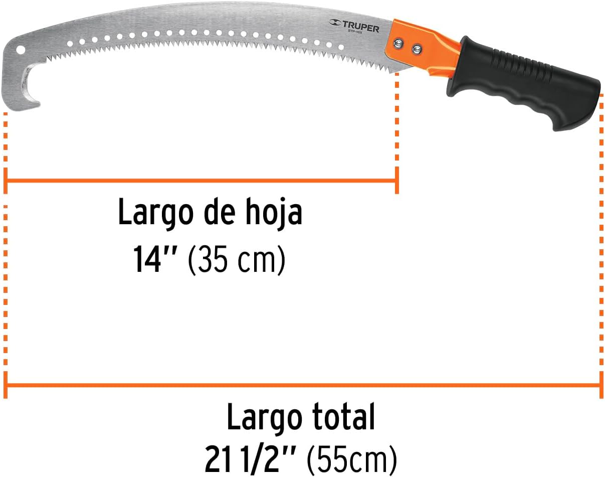 TRUPER STP-16X 16" Pruning Saw w/ Hook