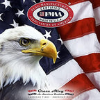 grace alley american flag: 3x5 ft us flag, side view