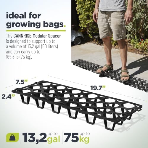 plant stand outdoor – plant riser 7 pack, close-up detail