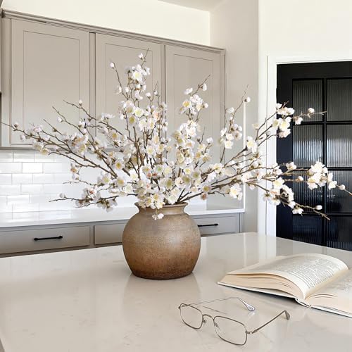 florisso 6 pcs artificial cherry blossom branches spring, package contents