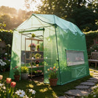 8.5 x 7 ft walk‑in pop‑up greenhouse for, view 9