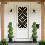 3.5ft topiary trees artificial outdoor set of 2, package contents