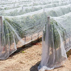 50 ft garden mesh netting insect mosquito net showing dimensions